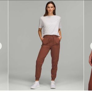 Lululemon High-rise full length joggers - ancient copper color